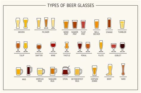 The 11 Types Of Beer Glasses (The Definitive Beer Glassware Guide) » Little Creek Coffee Company