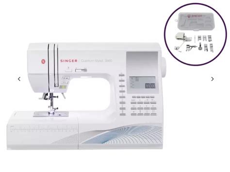 Singer Quantum Stylist 9960 - The Ultimate Sewing Machine