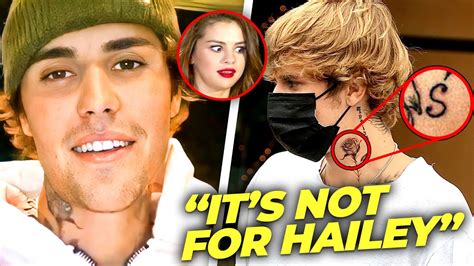 "It Symbolizes Selena Gomez" Justin Bieber Speaks on his Rose Tattoo ...