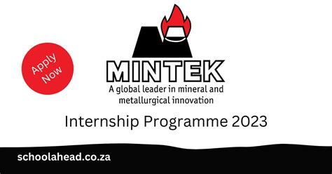 Mintek - Debtor Controller Internships 2023 - SchoolAhead