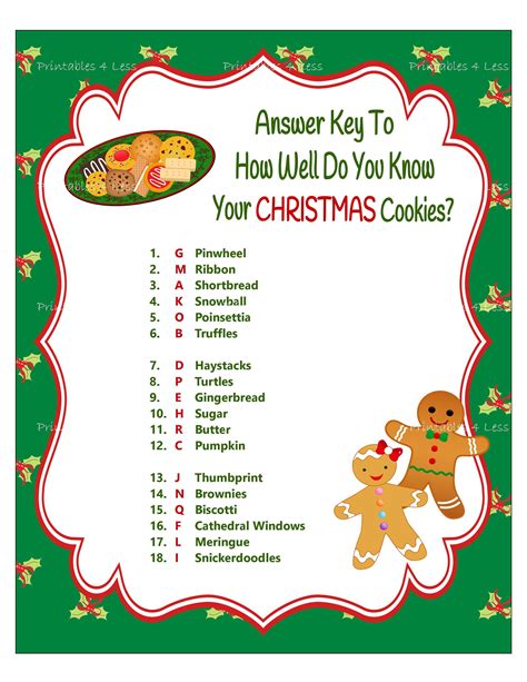 Free Printable Christmas Party Games For Work - Printable Online