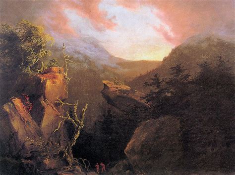 Mountain Sunrise - Thomas Cole - WikiArt.org - encyclopedia of visual arts