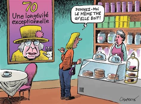 Elizabeth II : 70 ans de règne - Cartooning for Peace