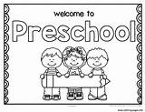Back To School Preschool Coloring Page Printable sketch template