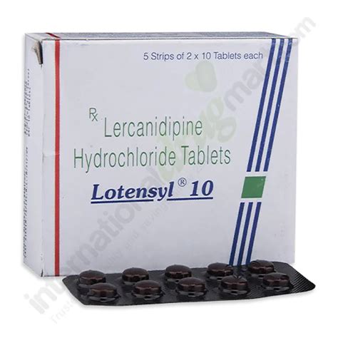 Lercanidipine 10mg Dosage Tablets – Order Online at Discount Price