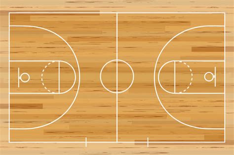 Basketball Court Surface Texture