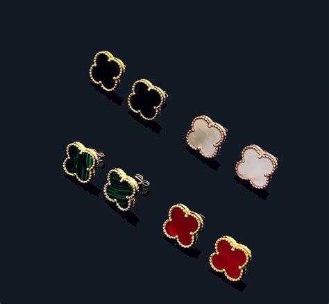 VAN CLEEF CLOVER EARRINGS