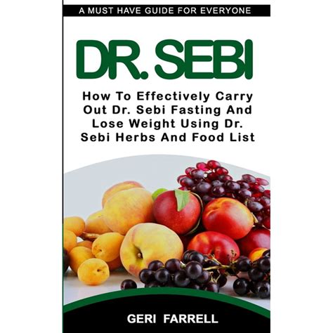 Dr. Sebi Cure: Dr. Sebi : How To Effectively Carry Out Dr. Sebi Fasting ...