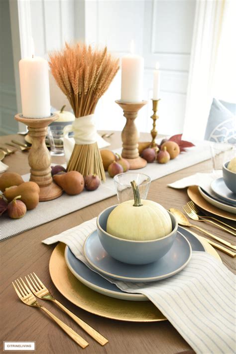 RUSTIC THANKSGIVING TABLE | CITRINELIVING