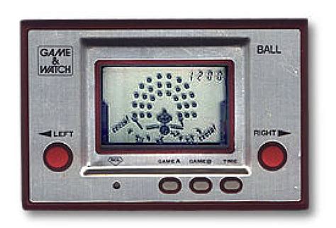 Ball (1981) by Nintendo Game & Watch game