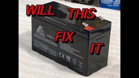 THE APC BACK UPS 550 Will THE NEW BATTERY FIX IT PART2