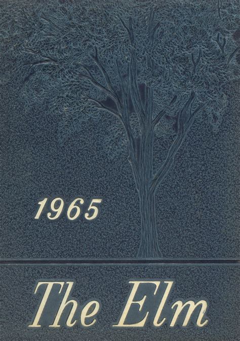 1965 yearbook from Wethersfield High School from Wethersfield, Connecticut