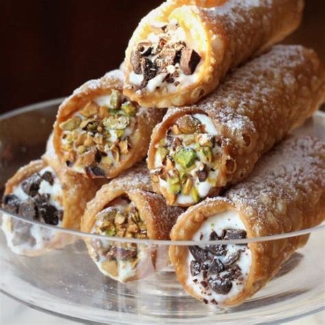 Sicilian Cannoli with Ricotta Filling. The ultimate traditional Sicilian dessert! Impress your ...