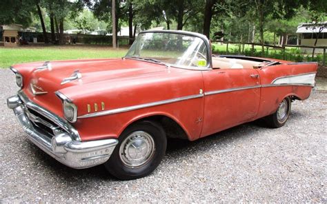 57 Chevy droptop LF | Barn Finds