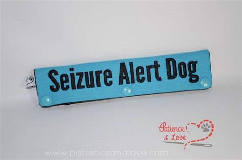 Seizure Alert Dog, Leash Sleeve – PatienceandLove143