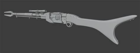 Rifle From the Mandalorian Stl-file for 3D Printing - Etsy