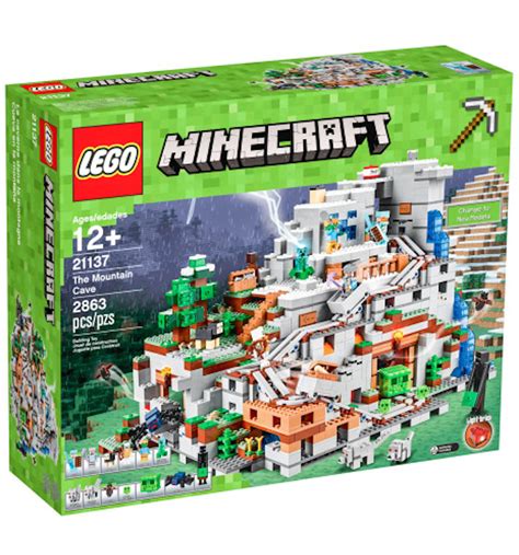 Minecraft 21137 The Mountain Cave Revealed Brickset: LEGO Set Guide And Database | atelier-yuwa ...