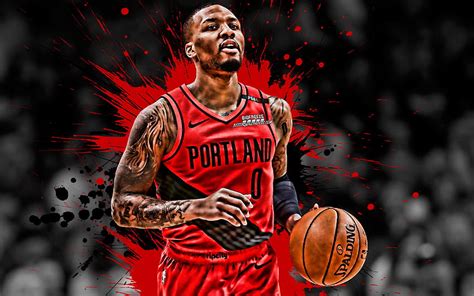 Damian Lillard by trzyGie, damian lillard 2018 HD wallpaper | Pxfuel