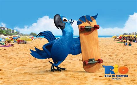 HD Blu in Rio Movie Wallpaper | Download Free - 12550