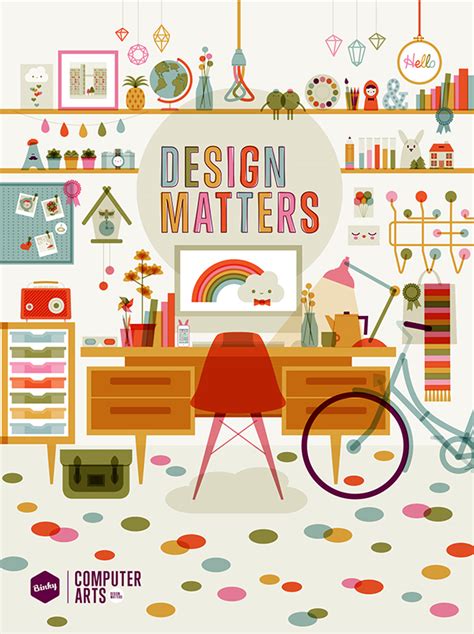 Computer Arts 'Design Matters' Illustration on Behance