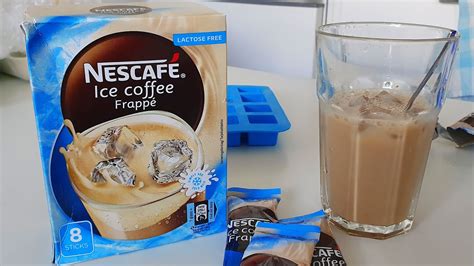 NESCAFÉ Frappé Ice Coffee (Review) Instant Greek Iced Coffee by Nestlé ...