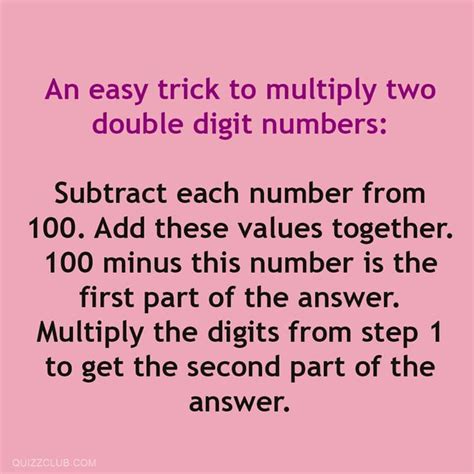 These 7 impressive math tricks will blow your mind | Math tricks, Math ...