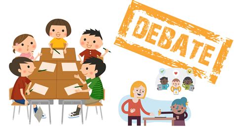 Debate clipart classroom debate, Debate classroom debate Transparent ...