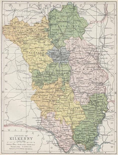 Map of County Kilkenny