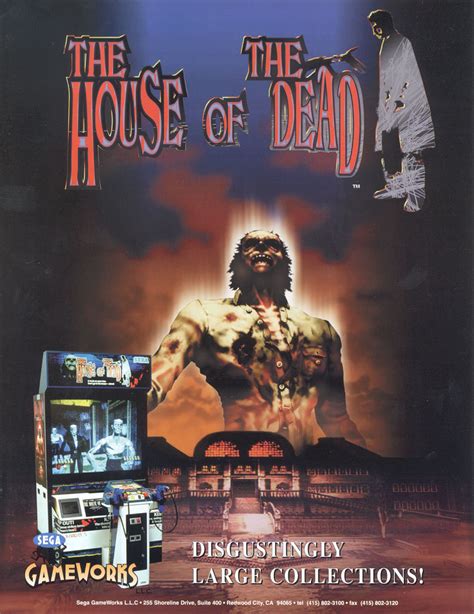 The Arcade Flyer Archive - Video Game Flyers: House of the Dead, The, Sega