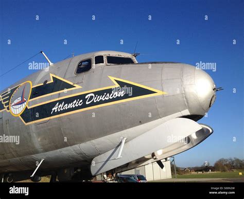 DC4 cockpit Stock Photo - Alamy