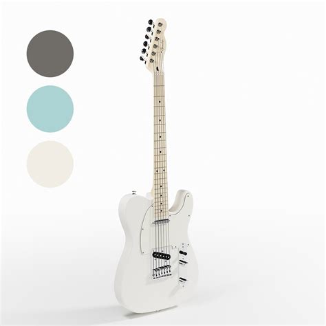 Fender Telecaster | Musical Instruments models | BlenderKit