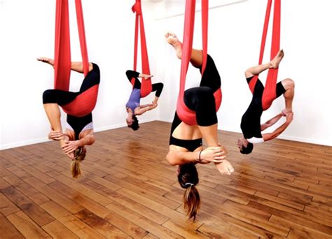 Aerial Yoga for Beginners: Benefits and Tips | CalorieBee