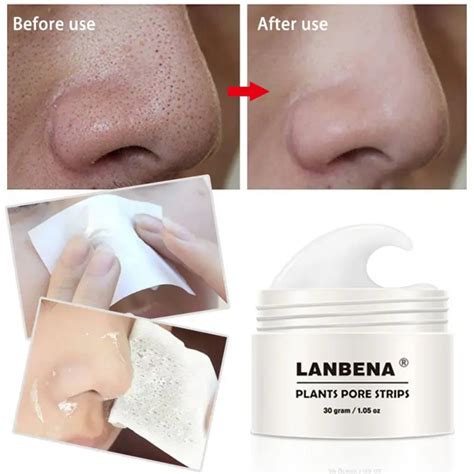 Nose Blackhead Remover Nose Mask Pore Strip Blackhead Peeling Face Mask Deep Cleansing Mascara ...