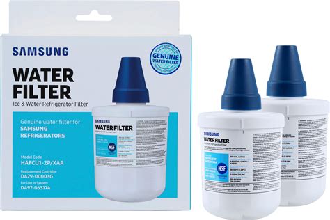 Questions and Answers: Water Filters for Select Samsung Refrigerators (2-Pack) White HAF-CU1-2P ...