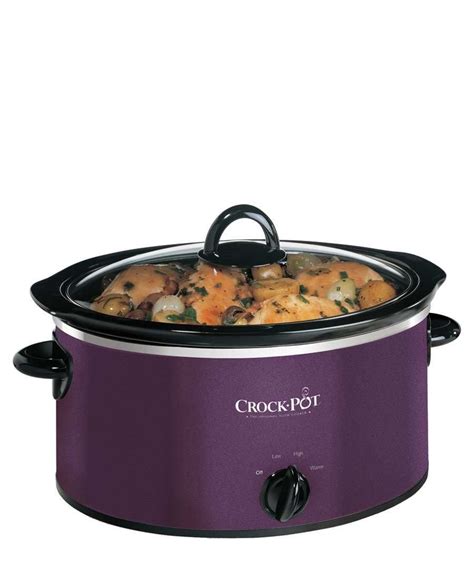 Slow Cooker in Purple | Slow cooker, Crock pot slow cooker, Slow cookers