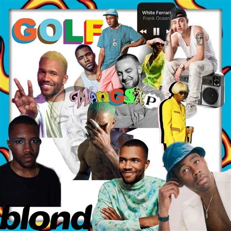 Frank Ocean, Tyler The Creator and Mac Miller Playlist Cover : tylerthecreator | Frank ocean ...