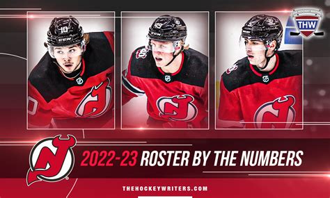 New Jersey Devils' 2022-23 Roster by the Numbers