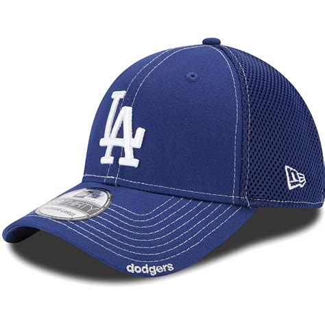 New Era Los Angeles Dodgers Royal Blue Neo 39THIRTY Stretch Fit Hat ...