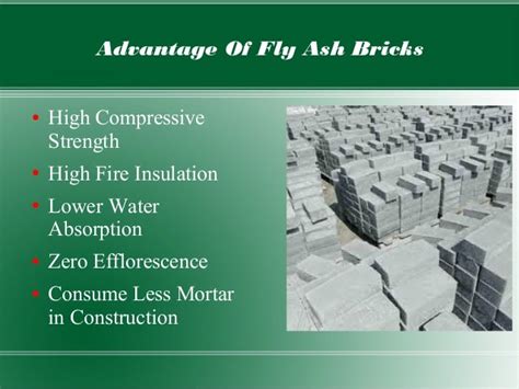 Manufacturing Process Of Fly Ash Bricks