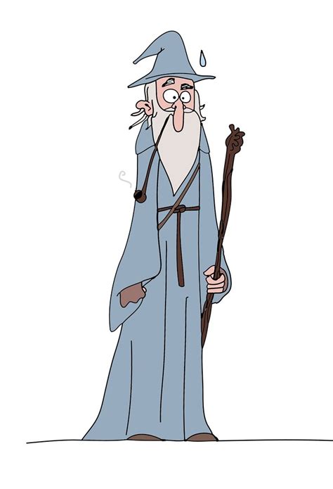 Gandalf Cartoon