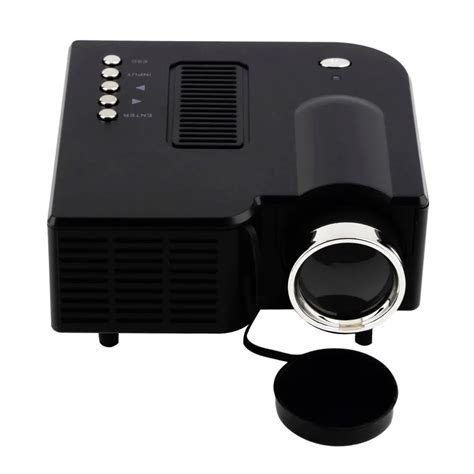 UC28 uc28+ unic Portable LED Projector Cinema Theater PC&Laptop VGA/USB/SD/AV/HDMI Input White ...