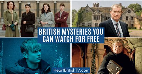 80+ British Mysteries & Crime Dramas You Can Watch for Free Online ...