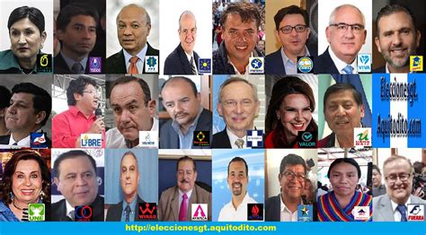 ENCUESTA: ¿Sí Hoy fueran las elecciones de Guatemala 2019, Por quien ...