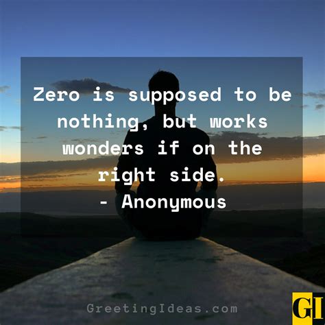 30 Best Zero Quotes, Sayings and Images on Self Worth