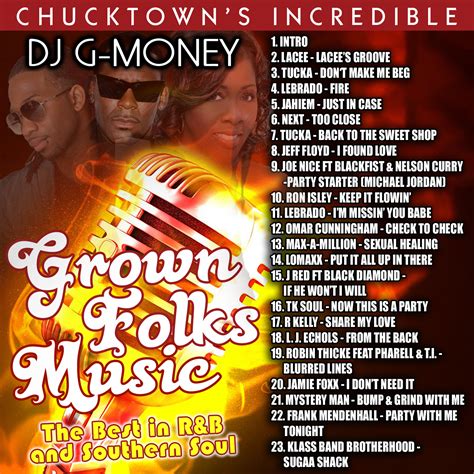 GROWN FOLKS MUSIC by DJ G-MONEY, from USADJS: Listen for Free