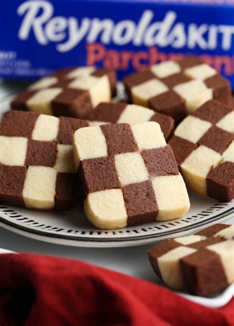 Checkerboard Cookies Recipe | Easy Christmas Cookies!