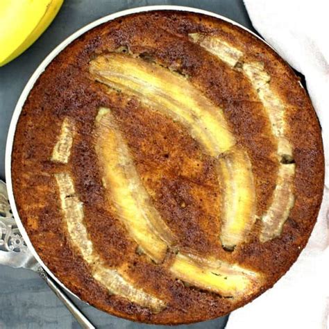 Vegan Banana Cake - Holy Cow Vegan