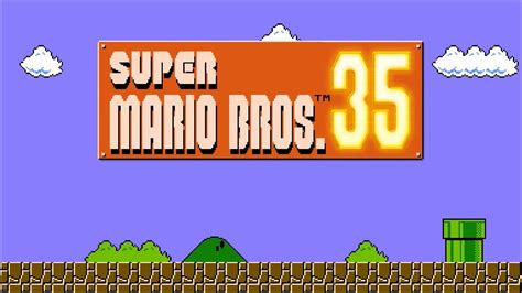 Super Mario Bros. 35 Playthrough - YouTube