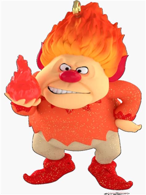 "Heat Miser heat miser " Sticker for Sale by KyleMcShops | Redbubble