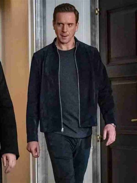 Billions Damian Lewis Suede Leather Jacket - The Movie Fashion